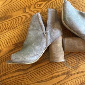 Jeffrey Campbell distressed booties